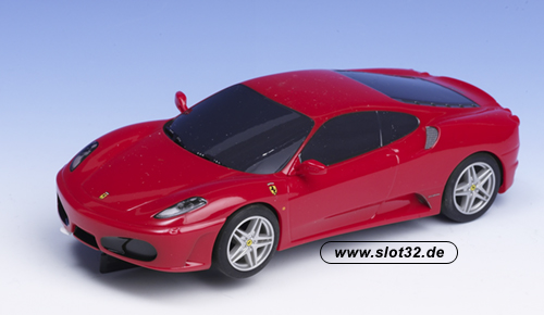 SCALEXTRIC Ferrari F430 red black windows